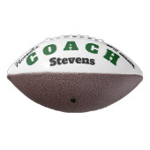 Persoonlijk football voor coach - dank je cadeau (Gedraaid 270)