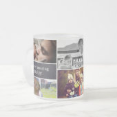 Persoonlijk, Foto Aangepaste Vaderdag Matglas Koffiemok (Voorkant links)