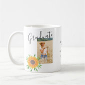 Persoonlijk foto-Afstuderen Koffiemok (Links)