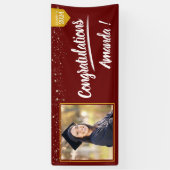 Persoonlijk foto-Afstuderen Spandoek (Verticaal)