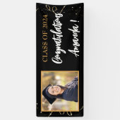 Persoonlijk foto-Afstuderen Spandoek (Verticaal)