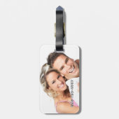 Persoonlijk foto-Bagagelabel Bagagelabel (Achterkant verticaal)