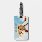 Persoonlijk foto-Bagagelabel Bagagelabel (Achterkant verticaal)