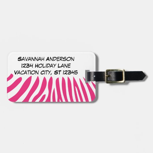 Persoonlijk foto-Bagagelabel Bagagelabel (Voorkant horizontaal)