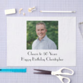 Persoonlijk Foto Birthday Party Tissuepapier (Craft)