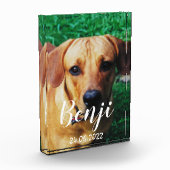 Persoonlijk foto-blok voor foto's (Links)