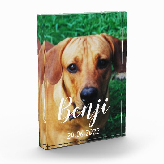 Persoonlijk foto-blok voor foto's (Links)