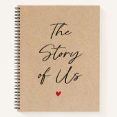 Persoonlijk foto dagboek 'Het verhaal van ons' ste Notitieboek (Voorkant)