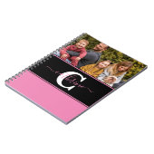 Persoonlijk foto kleurblok notitieboek (Linkerzijde)