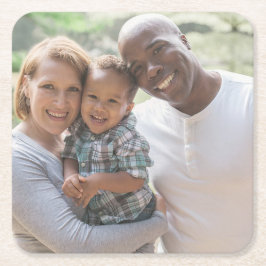 Persoonlijk foto-Onderzetter Kartonnen Onderzetters