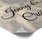 Persoonlijk foto-Poster voor paar Poster (Hoek)