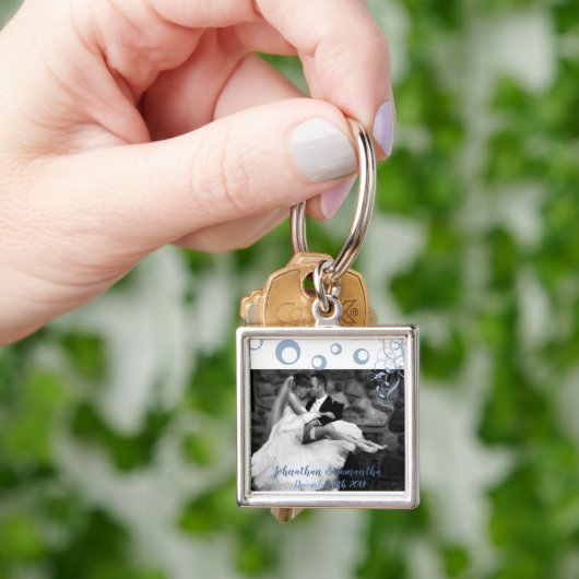 Persoonlijk Foto Sleutelhanger Seahorse Zee Ocean (Hand)