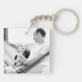Persoonlijk foto-Sleutelhanger Sleutelhanger (Achterkant)