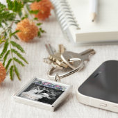 Persoonlijk Foto Sleutelhanger Summer Country Wedd (Zijkant)