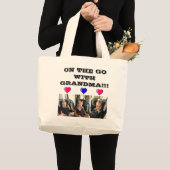 Persoonlijk foto-tas grote tote bag (Voorkant (product))
