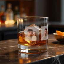 Persoonlijk Foto Whiskyglas voor Papa  Op Maat Gem
