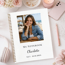 Persoonlijk Foto Wit Schrift Dagboek Notitieboek