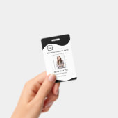 Persoonlijk Fotobedrijf Werknemer Personeel ID-bad Badge (Handheld)