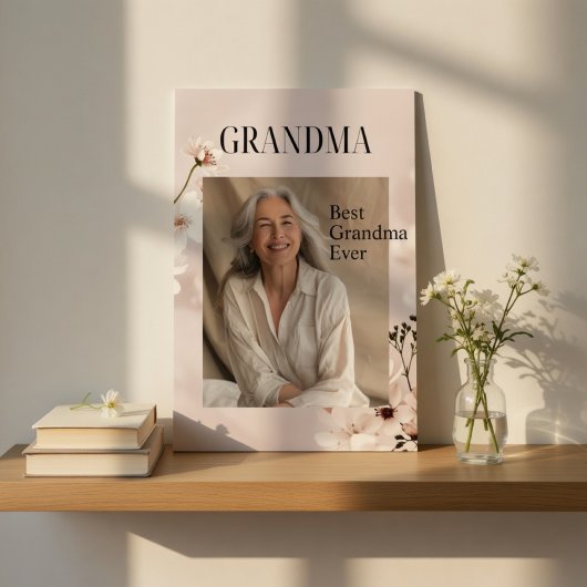 Persoonlijk Fotocadeau | Beste oma ooit Poster