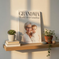 Persoonlijk Fotocadeau | Beste oma van de wereld