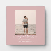 Persoonlijk FOTOCADEAU - Familie Vrienden Nieuwget Fotoplaat (Voorkant)