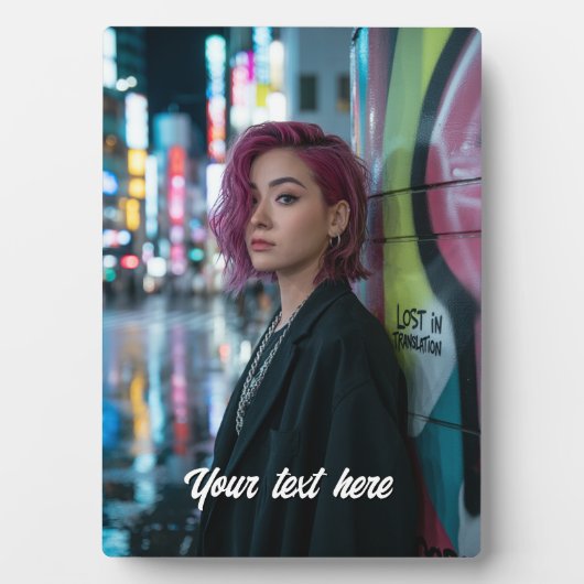 Persoonlijk Fotocadeau Fotoplaat (voorkant)