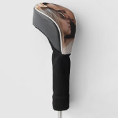 Persoonlijk Fotocadeau voor Liefhebbers Golfheadcover (Schuin)