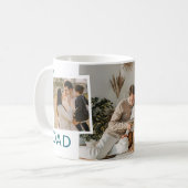 Persoonlijk Fotocadeau voor Vaderdag Koffiemok (Voorkant links)