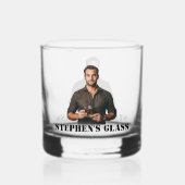 Persoonlijk Fotocadeau Whisky Glas (Voorkant)