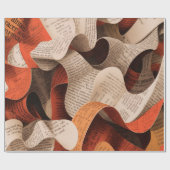 Persoonlijk Fotocollage Cadeau | Aangepaste Herinn Cadeaupapier (Vlak)