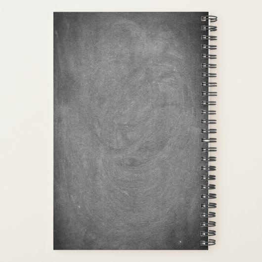 Persoonlijk fotocollage-kleurenbord van de eigen f planner (Achterkant)