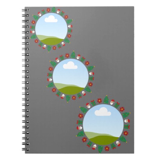Persoonlijk Fotocollage Notitieboek (Voorkant)