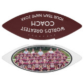 Persoonlijk fotoFootball voor Football coach (Panelen)