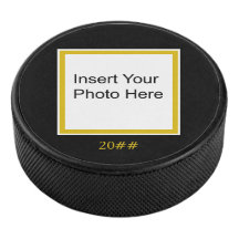 Persoonlijk Fotogeel bewerkbaar Hockey Puck