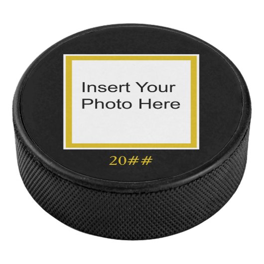 Persoonlijk Fotogeel bewerkbaar Hockey Puck (3/4)