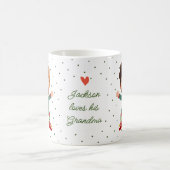 Persoonlijk fotogezicht Funny Kerstmis Elf Kind Koffiemok (Center)