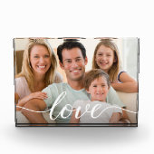 Persoonlijk fotoliefdesscript voor familie fotoblokken (Voorkant)