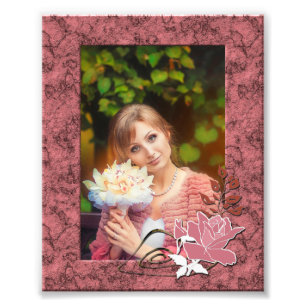 Persoonlijk fotolijst foto afdruk