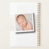 Persoonlijk fotolijstjournaal planner (Achterkant)