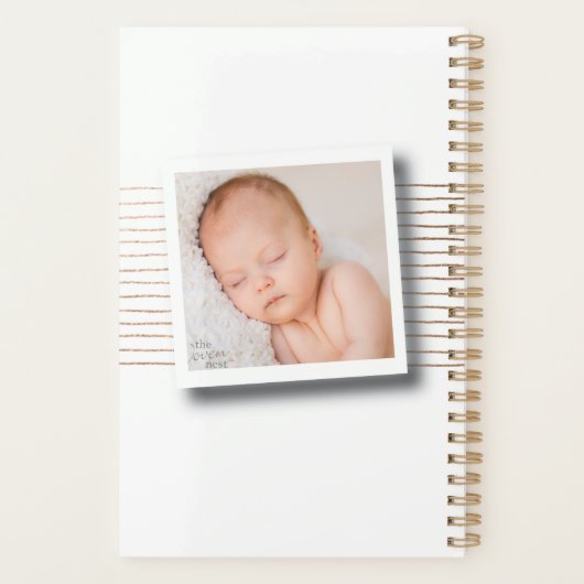 Persoonlijk fotolijstjournaal planner (Achterkant)