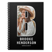 Persoonlijk Fotomonogram Notitieboek (Voorkant)