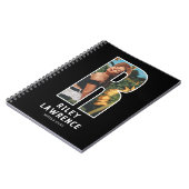 Persoonlijk Fotomonogram Notitieboek (Linkerzijde)