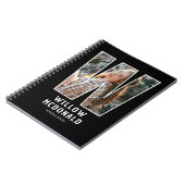 Persoonlijk Fotomonogram Notitieboek (Linkerzijde)