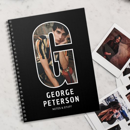 Persoonlijk Fotomonogram Notitieboek