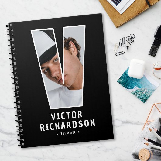 Persoonlijk Fotomonogram Notitieboek
