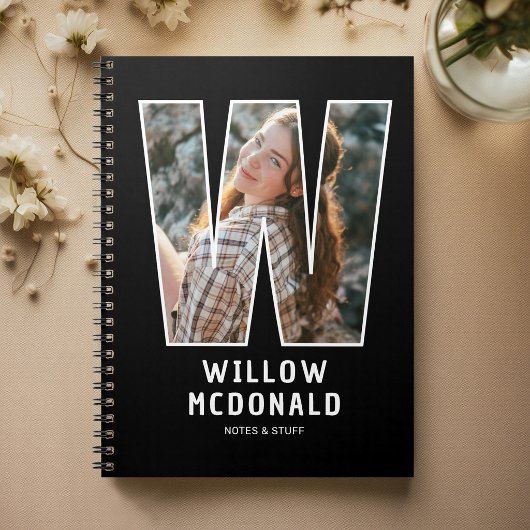 Persoonlijk Fotomonogram Notitieboek