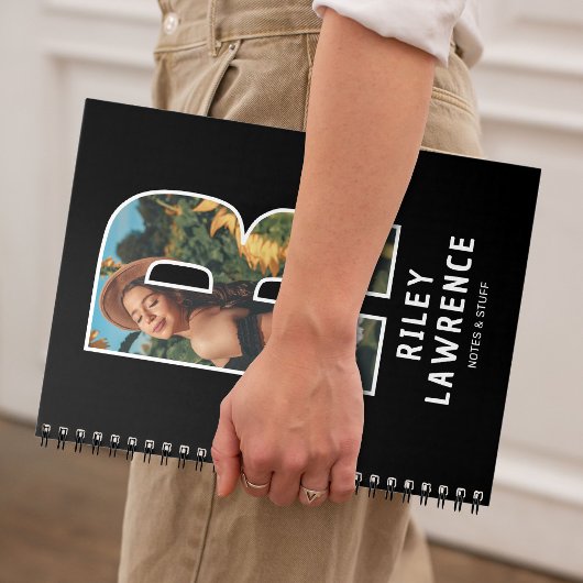 Persoonlijk Fotomonogram Notitieboek