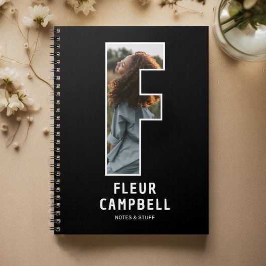 Persoonlijk Fotomonogram Notitieboek