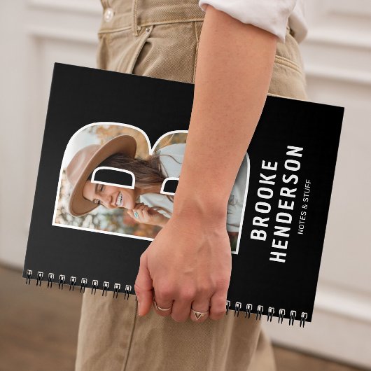 Persoonlijk Fotomonogram Notitieboek