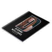 Persoonlijk Fotomonogram Notitieboek (Linkerzijde)